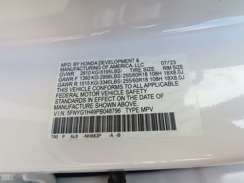 2023 Honda Pilot EX-L 8 Passenger