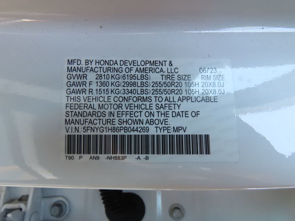 2023 Honda Pilot Elite