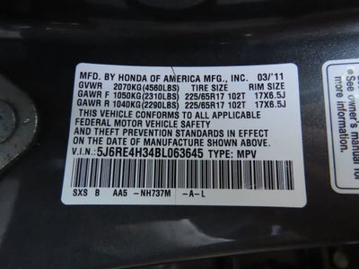 2011 Honda CR-V LX