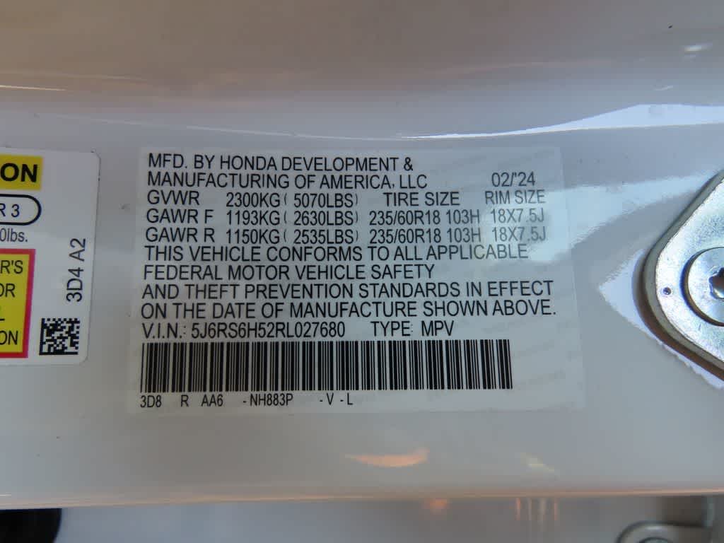 2024 Honda CR-V Hybrid Sport