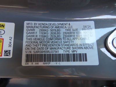2024 Honda CR-V Hybrid Sport