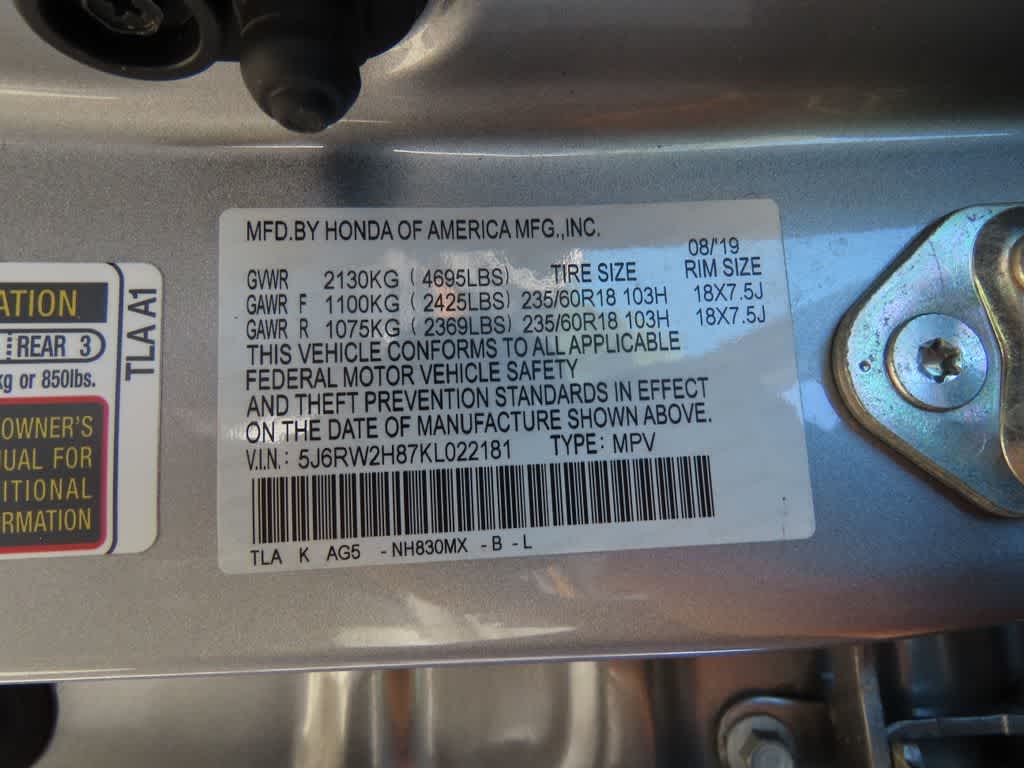 2019 Honda CR-V EX-L
