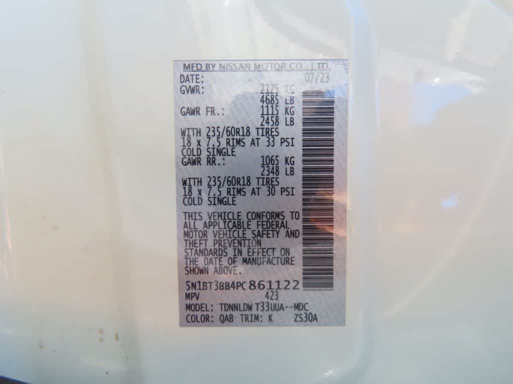 2023 Nissan Rogue SV