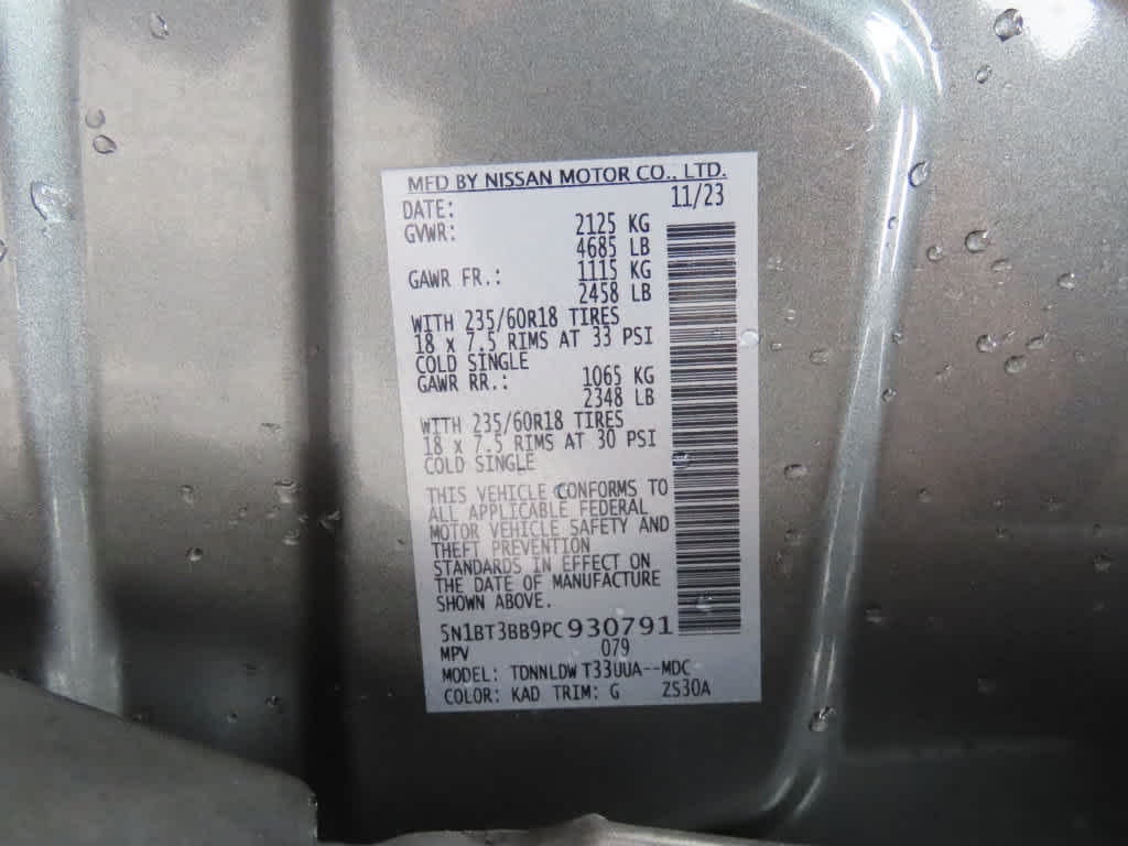 2023 Nissan Rogue SV