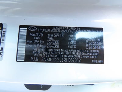 2024 Hyundai Santa Fe SE