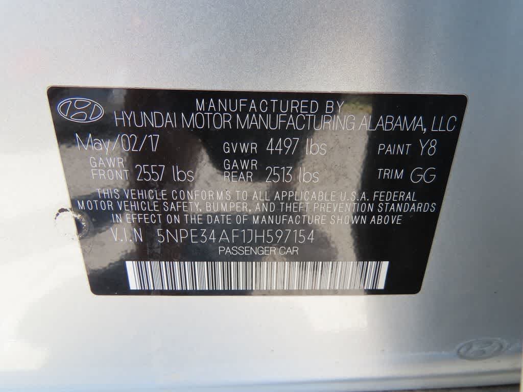 2018 Hyundai Sonata SEL