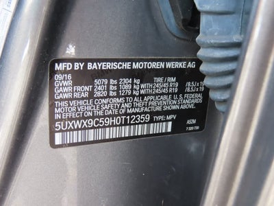 2017 BMW X3 xDrive28i