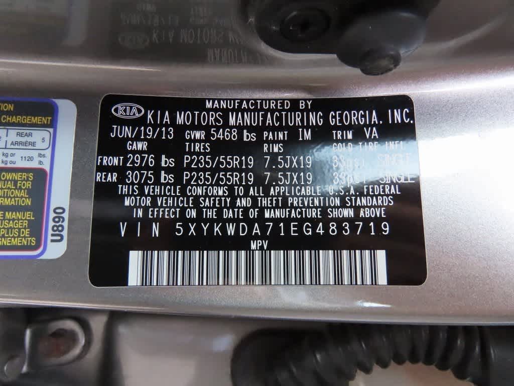 2014 Kia Sorento SX Limited