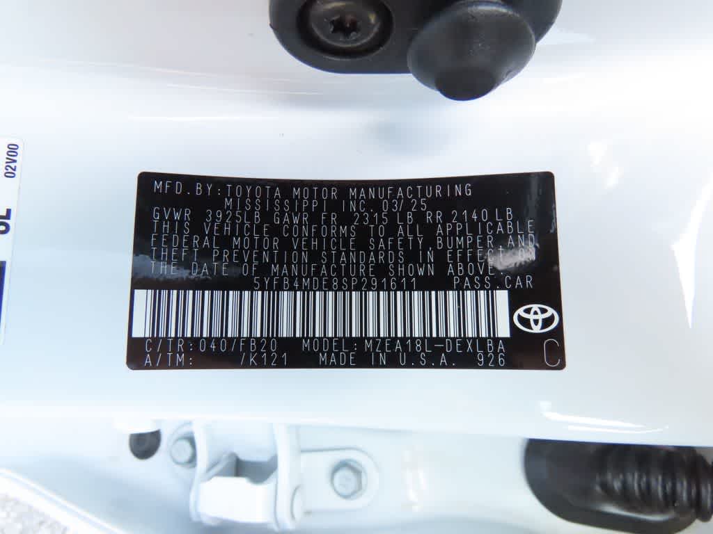 2025 Toyota Corolla LE