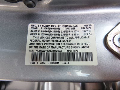 2019 Honda CR-V EX