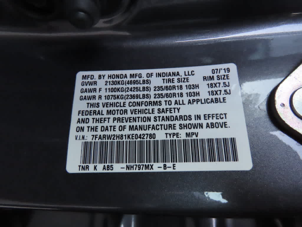 2019 Honda CR-V EX-L