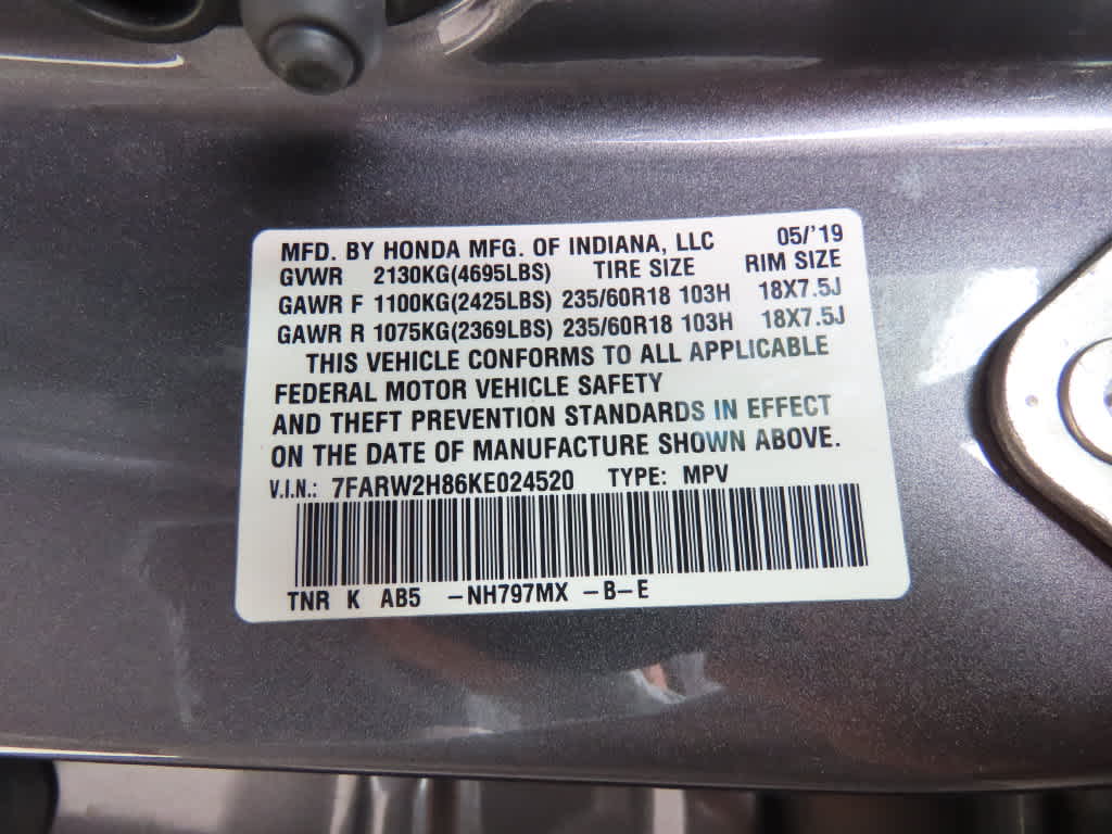 2019 Honda CR-V EX-L