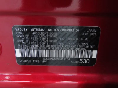 2022 Mitsubishi Eclipse Cross SE