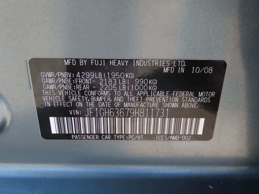 2009 Subaru Impreza Outback Sport