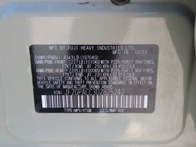 2013 Subaru XV Crosstrek Premium