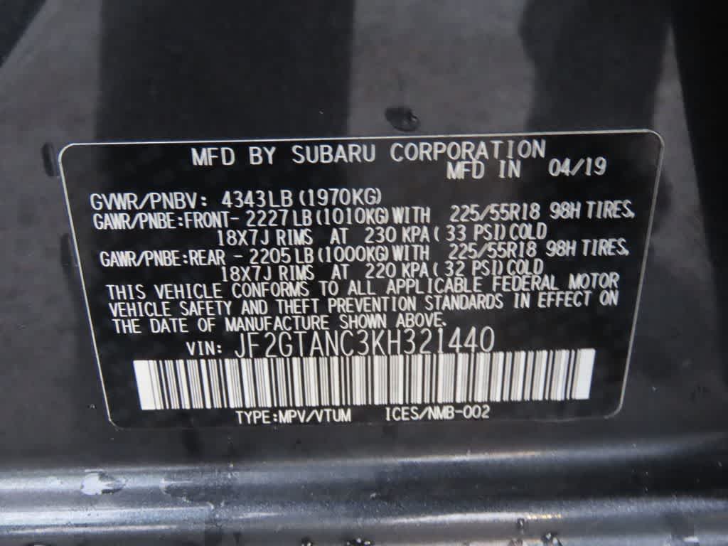 2019 Subaru Crosstrek Limited