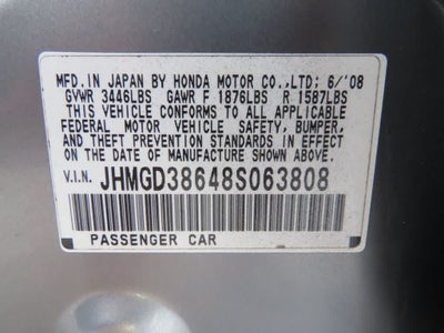 2008 Honda Fit Sport