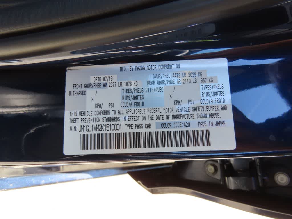 2019 Mazda Mazda6 Touring