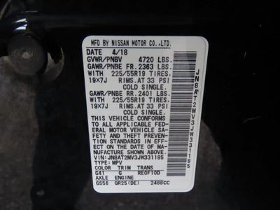 2018 Nissan Rogue SL