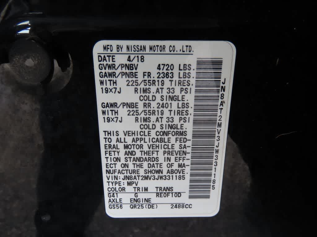 2018 Nissan Rogue SL