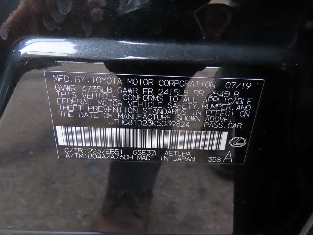 2019 Lexus IS IS 300