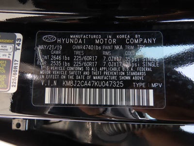 2019 Hyundai Tucson SE