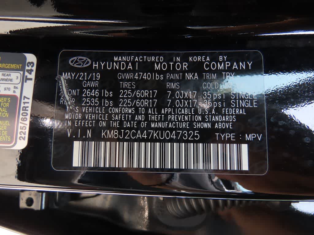 2019 Hyundai Tucson SE