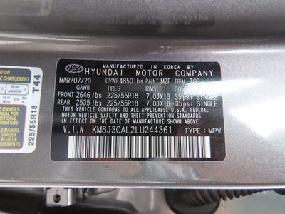 2020 Hyundai Tucson SEL