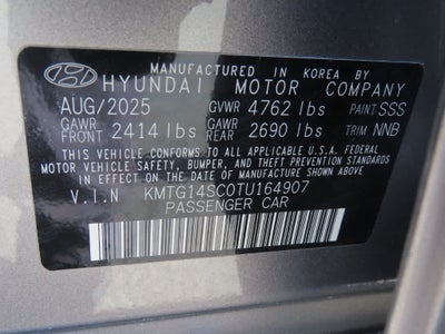 2026 Genesis G70 2.5T