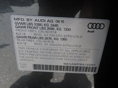 2015 Audi Q5 Premium Plus
