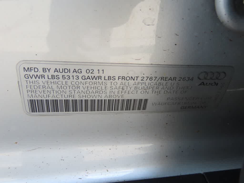 2011 Audi A6 3.0T Premium Plus