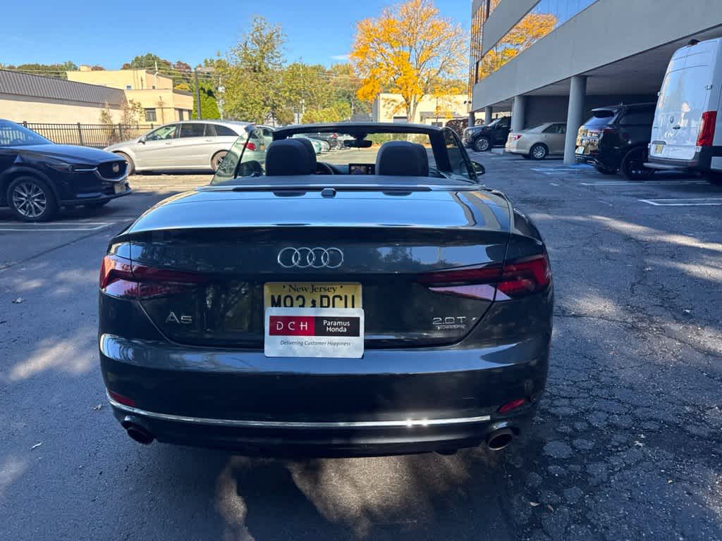 2018 Audi A5 Cabriolet Premium