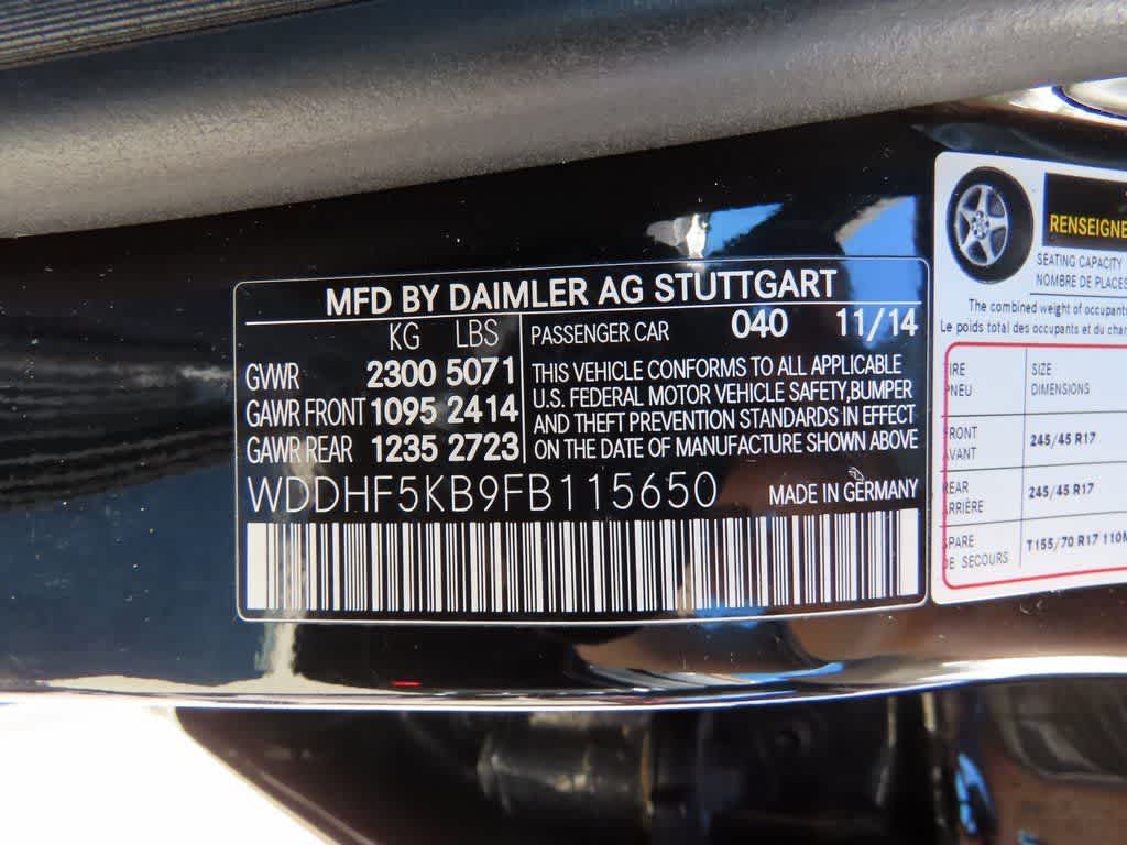 2015 Mercedes-Benz E 350 E 350 Luxury