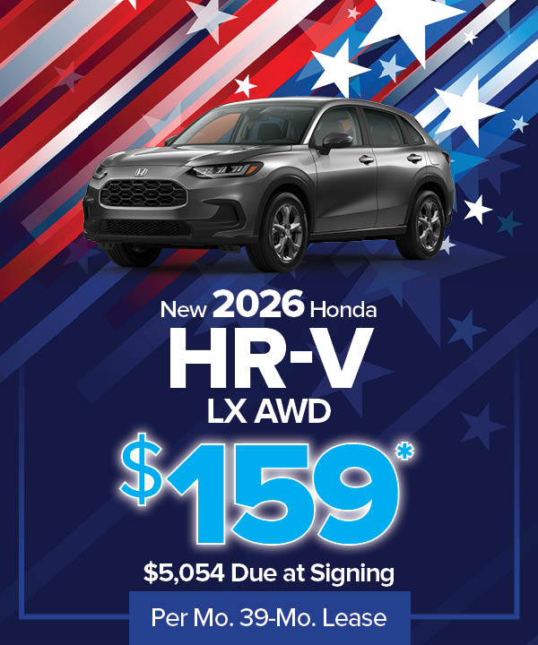 New 2026 HR-V LX AWD