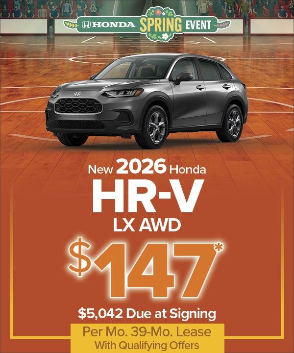 New 2026 HR-V LX AWD