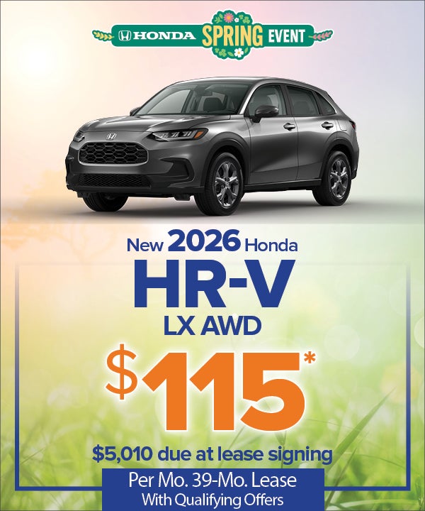 New 2026 HR-V LX AWD