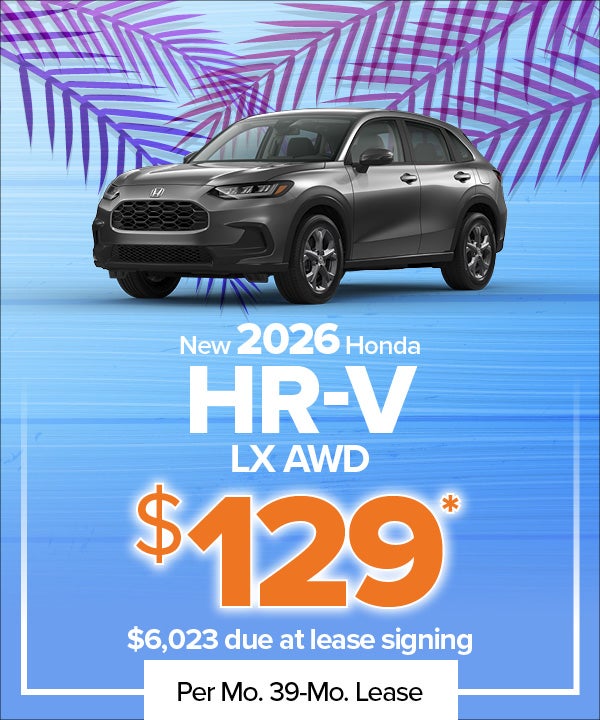 New 2026 HR-V LX AWD