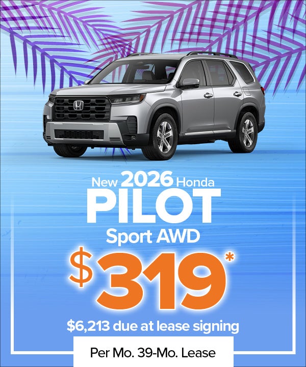 New 2026 Pilot Sport AWD