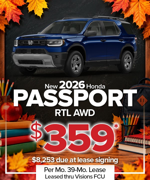 New 2026 Passport RTL AWD