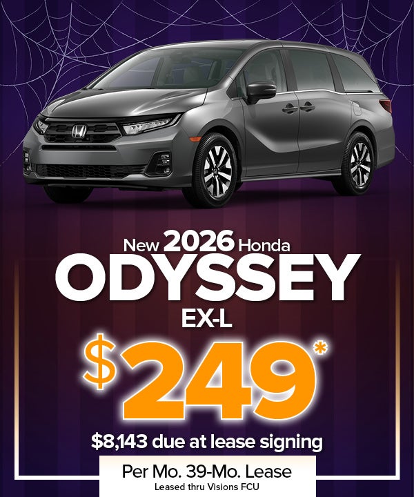 New 2026 Odyssey EX-L