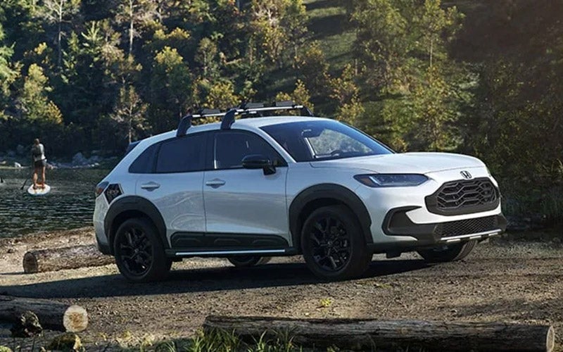 image of a white Honda