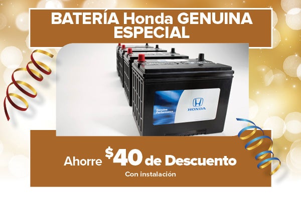 Batería Honda Genuina Especial