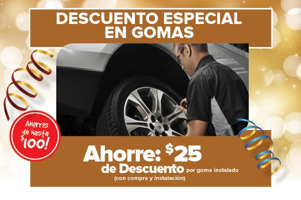 Descuento Especial en Gomas