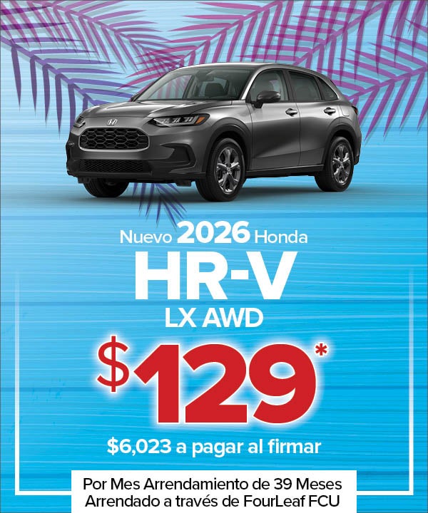 Nuevo 2026 HR-V LX AWD