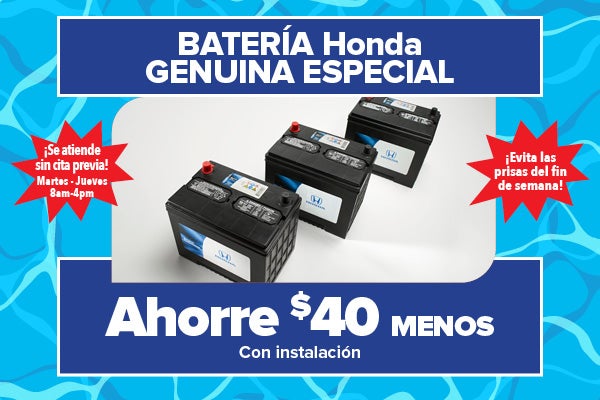 Batería Honda Genuina Especial
