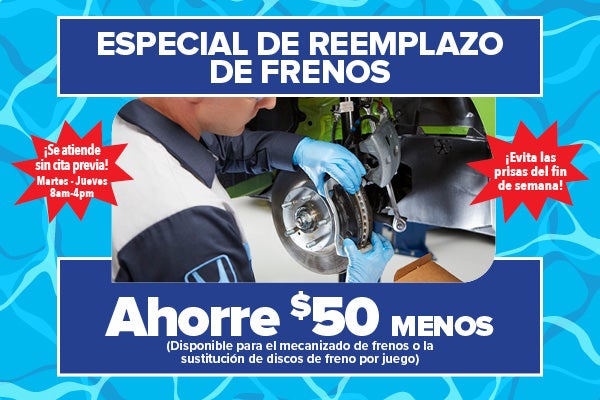 Especial de Reemplazo de Frenos