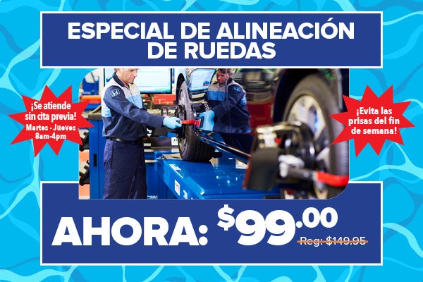 Especial de Alineación de Ruedas