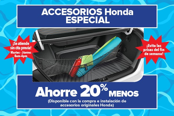 Accesorios Honda Especial