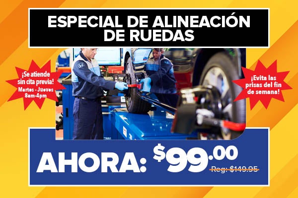 Especial de Alineación de Ruedas