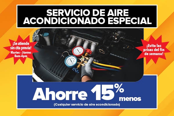 Servicio de Aire Acondicionado Especial